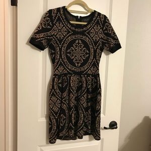 Romeo + Juliet Fit and Flare Sweater Dress